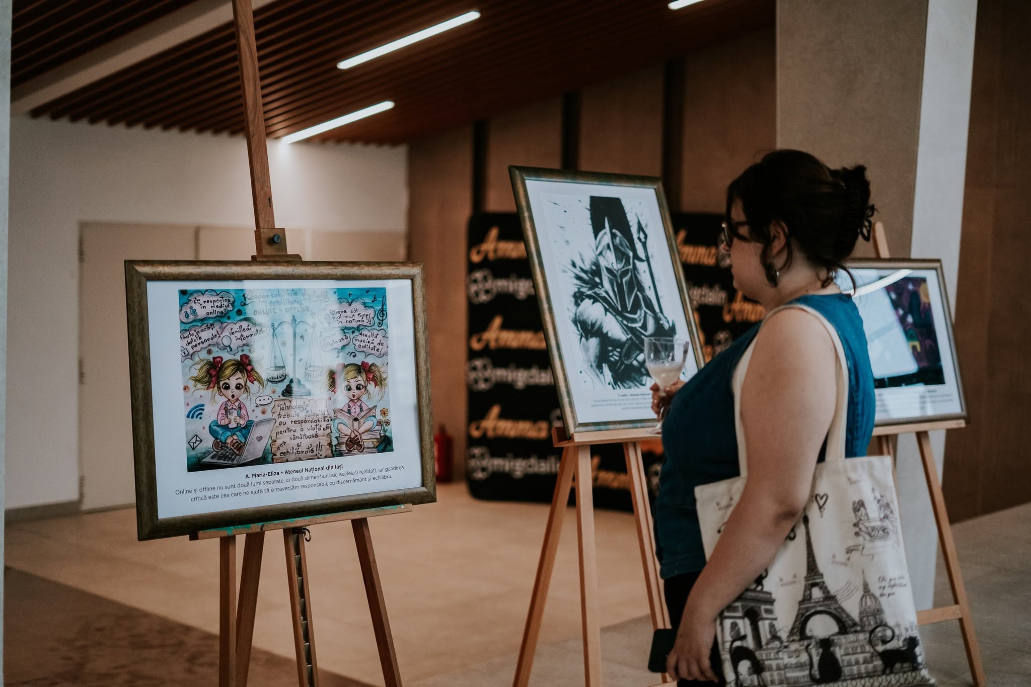 Expoziția Artă și media în educație